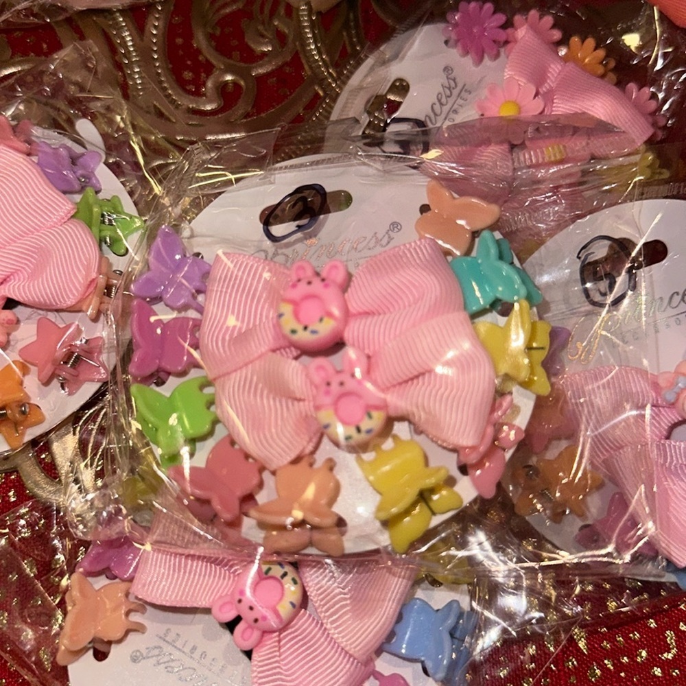 Hair accessories 1 set 12‎ items